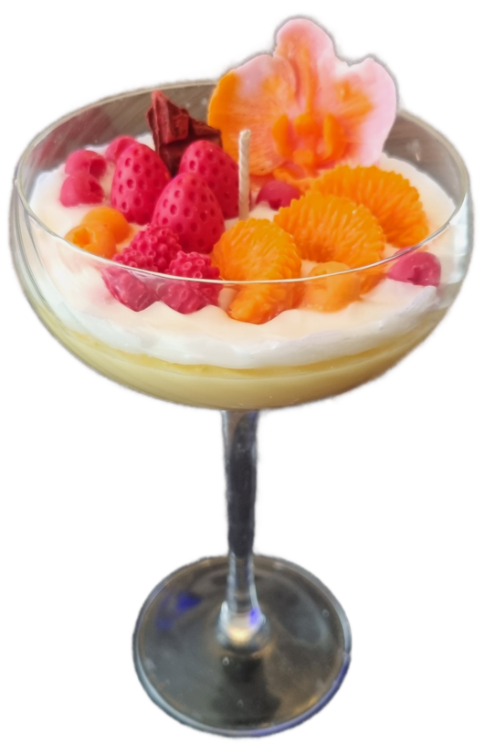 Svece Šampanieša orhideja 